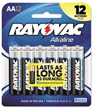 Picture of ENERGIZER BATTERIES ALKALINE BATTERY AA 12PK 815-12CF