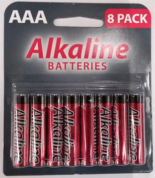 Picture of ENERGIZER BATTERIES O VAC AAA BATTERY 8 PACK E302349000