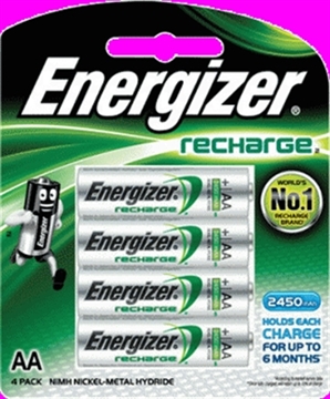 Picture of ENERGIZER BATTERIES RECHARGE BATTERIES C2PK NH35BP-2