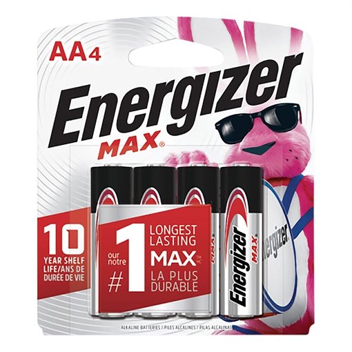 Picture of ENERG BATTERY MAX AA Batteries E91BP4