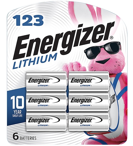 Picture of ENERG BATTERY 123 Lithium Battery EL123BP6