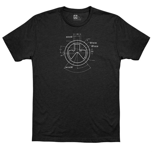 Picture of Magpul ENGINEERED CVC T-SHIRT 3X-LARGE BLACK MAG1118-001-3XL