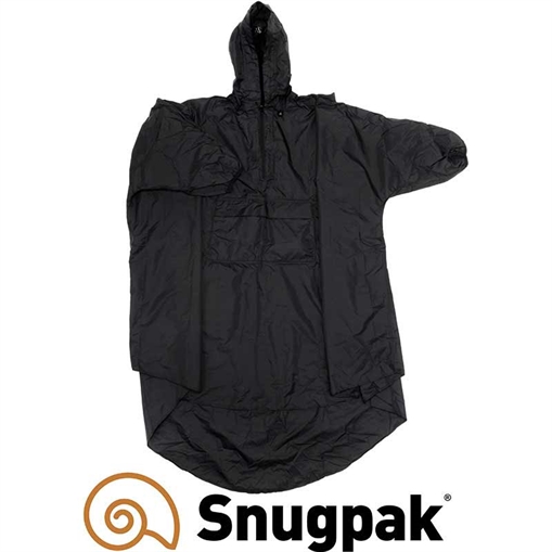Picture of SNUGPAK Enhanced Patrol Poncho BK 1SZ 92286 5056694900947