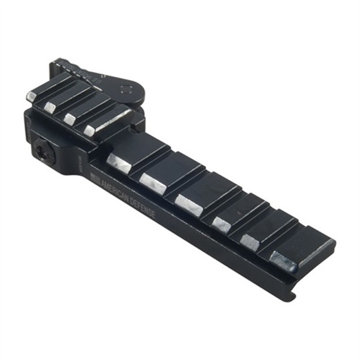 Picture of American Defense Manufacturing EOTECH LOWER 1/3 CO-WITNESS RISER MOUNT QD BLACK AD-ETECH-R-STD