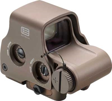 Picture of EOTECH EXPS3 Holographic Sight, Red 68 MOA Ring with 1 MOA Dot Reticle, Side Button Controls, Quick Disconnect Mount, Night Vision Compatabile, Tan EXPS3-0TAN EXPS30T