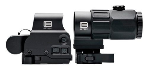 Picture of EOTECH COMPLETE SYSTEM INCLUDES EXPS3-DCR HWS G45 MAGNIFIER AND STS SWITCH-TO-SIDE MOUNT HHS IX HHS IX HHSIX