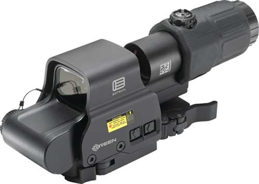 Picture of EOTECH COMPLETE SYSTEM INCLUDES EXPS2-0GRN HWS, G33 MAGNIFIER AND STS SWITCH-TO-SIDE MOUNT HHS-GRN HHS-GRN HHSGRN