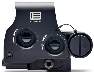 Picture of EOTECH EXPS3 Holographic Sight, Red 68 MOA Ring with 1 MOA Dot Reticle, Side Button Controls, Quick Disconnect Mount, Night Vision Compatabile, Black Finish EXPS3-0