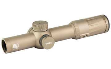 Picture of EOTECH Vudu, 1-10X28mm, First Focal Plane, Rifle Scope, SR-5 Illuminated MRAD Reticle, Daylight Bright Dot, Tan VDU1-10SR5DFTAN VDU110SR5DFTAN