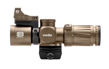 Picture of EOTECH VUDU 3-9X32 SFP ULTRA-SHORT RIFLESCOPE MR5 RETICLE MRAD TAN PACKAGE KIT CONTAINING RIFLESCOPE INTEGRATED MOUNT EFLX W/MOUNT TAN VDU3-9PKG1TAN VDU3-9PKG1TAN