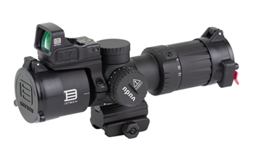 Picture of EOTECH VUDU 4-12X36 FFP ULTRA-SHORT RIFLESCOPE MD5 RETICLE MRAD PACKAGE KIT CONTAINING RIFLESCOPE INTEGRATED MOUNT EFLX W/MOUNT VDU4-12PKG2 VDU4-12PKG2 VDU412PKG2