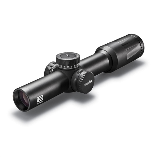 Picture of Eotech Vudu FFP Black Hardcoat Anodized 1-6x 24mm 30mm Tube Illuminated Green SR1-MRAD Reticle Features Throw Lever VDU16FFSR1G