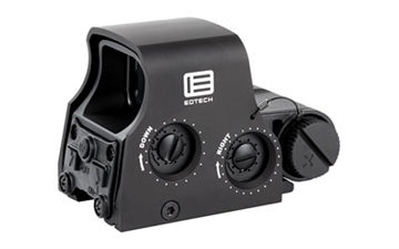 Picture of EOTECH XPS3 Holographic Sight, Red 68 MOA Ring With 2 1 MOA Dots Reticle, Rear Button Controls, Night Vision Compatible, Black Finish XPS3-2 XPS32