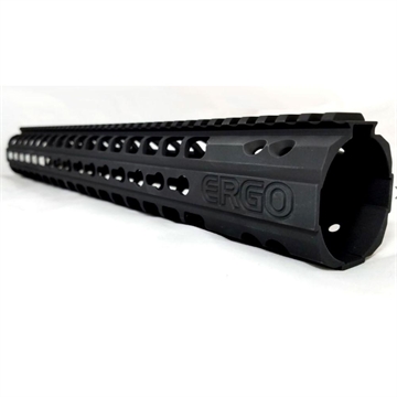 Picture of Ergo Keymod Modular Free Float Rail System Handguard 15" Black 4817-15-BK