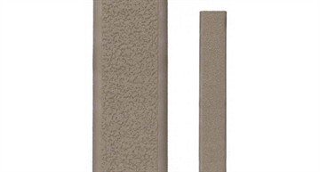 Picture of Ergo Textured Slim Line Rail Cover - Dark Earth 3 Pack 4379-3PK-DE