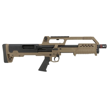 Picture of Escort Bulltac Shotgun 12 ga 3" Chamber 5rd Magazine 18" Barrel FDE HEBP121801F1
