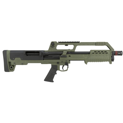 Picture of Escort Bulltac Shotgun 20 ga 3" Chamber 5rd Magazine 18" Barrel OD Green HEBP201800G1