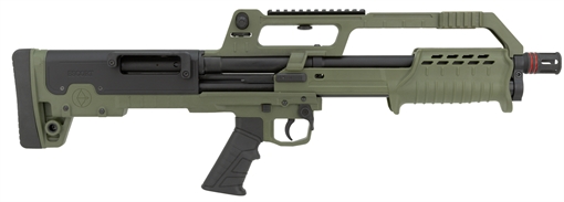 Picture of Escort Bulltac Shotgun 410 ga 3" Chamber 5rd Magazine 18" Barrel OD Green HEBP411800G1