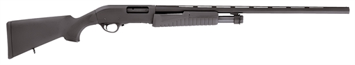 Picture of Escort Field Hunter Full Size 12 Gauge Pump 3" 4+1 28" Black Chrome Vent Rib Barrel, Black Anodized Grooved Aluminum Receiver, Fixed Black Synthetic Stock, Right Hand HEFH12280501
