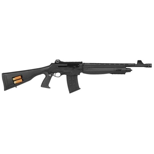Picture of Escort Raider Semi Auto Shotgun 12ga 3" Chamber 5rd Magazine 18" Barrel Black HERD12180001