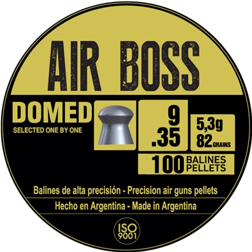 Picture of Hatsan Apolo Air Boss Domed Air Rifle Pellets 35 Cal 82 gr 100/ct E30400