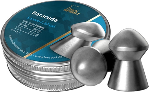 Picture of H&N BARACUDA 22 21.14 GRAIN 200 PACK 92185500003