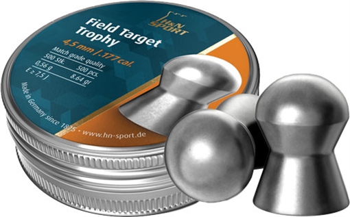 Picture of H&N Field Target Trophy .177 cal. 4.50 mm head-size- per 500 92104500005