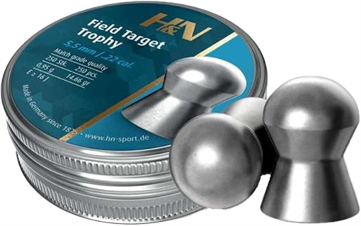 Picture of Hatsan H&N Field Target Trophy Ammo .22 Cal 5.53mm 250/ct Tin 92105530004