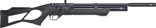 Picture of Hatsan USA HGFLASH22 Flash QE Air Rifle 22 Cal Quiet Energy Shrouded Barrel, Black Anodized Aluminum Receiver, Synthetic Thumbhole Stock w/Monte Carlo Cheek Rest, Spring Loaded Rotary Magazine HGFLASH22 HGFLASH-22