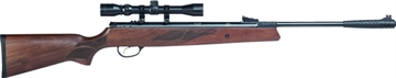 Picture of Hatsan Mod 95 Spring Combo Air Rifle Walnut 3-9X32 Scope .177 cal 1300 fps HC95177