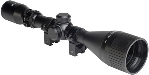 Picture of HATSAN OPTIMA 3-12X50 AO AIRGUN SCOPE W/RINGS & CAPS HA90502
