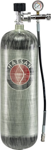 Picture of HATSAN TACTAIR 6.8L CF FILL TANK W/ VALVE KIT DIN HA91026