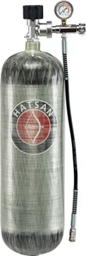 Picture of HATSAN TACTAIR 6.8L CF FILL TANK W/ VALVE KIT DIN HA91026