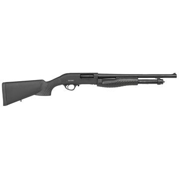 Picture of Escort Slugger Pump Shotgun 12ga 3" Chamber 5rd Capacity 18" Barrel Black Synthetic Stock HESL12180001