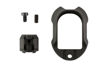 Picture of Edgar Sherman Design ESD Magwell, Fits Glock 17/22 Gen 5, Anodized Finish, Black ESD-MW-G5-BLK