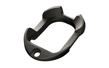 Picture of Edgar Sherman Design ESD Magwell, Fits Glock 17 Gen 5, Anodized Finish, Clear ESD-MW-G5-CLEAR