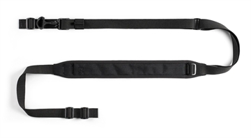 Picture of Edgar Sherman Design ESD Sling, Padded, 2-Point Combat Sling, 1" Matte, Black, 20+ Inches of Adjustment, Mounting Hardware not Included ESD-PAD-SL-BLK