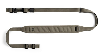 Picture of Edgar Sherman Design ESD Sling, Padded, 2-Point Combat Sling, 1", Matte, Ranger Green and Black, 20+ Inches of Adjustment, Mounting Hardware not Included ESD-PAD-SL-RGB