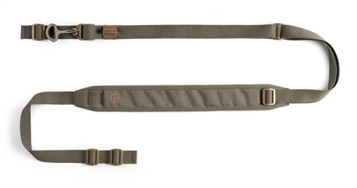 Picture of Edgar Sherman Design ESD Sling, Padded, 2-Point Combat Sling, 1", Matte, Ranger Green, 20+ Inches of Adjustment, Mounting Hardware not Included ESD-PAD-SL-RG
