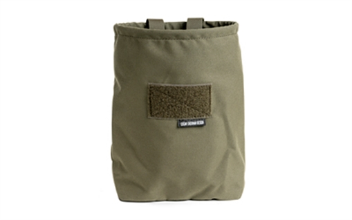 Picture of Edgar Sherman Design SAP Bucket, Dump Pouch, 500 Denier Cordura Nylon, Molle Compatible, Matte Finish, Ranger Green ESD-SAP-RG