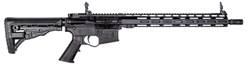 Picture of ET Arms Inc Omega-15 5.56x45mm NATO 10+1 16", Polymer Rec, ATI SR-1 Deluxe Stock, A2 Grip, Flip-Up Sights ETAGOMEGA556ML15CA