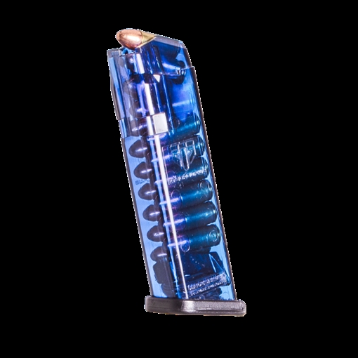Picture of Elite Tactical Systems (ETS) Handgun Magazine Blue for Glock 17/18/19/19x/26/34/45 Gen 1-5 9mm Luger 17/rd GLK-17BLU