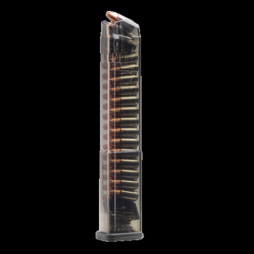 Picture of ELITE TACTICAL SYSTEM GLOCK 18 GEN2 32RD CARBON SMOKE 9MM FITS GLK26 19 17 (LENGTH 200MM) SMK-GLK-18G2 SMKGLK18G2
