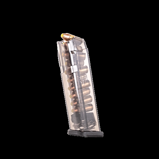 Picture of Elite Tactical Systems Group Elite Tactical Systems Group, Magazine, 9MM, 10 Rounds, Fits Glock 17/19/26, All Generations, Polymer, Clear GLK-17-10 GLK1710