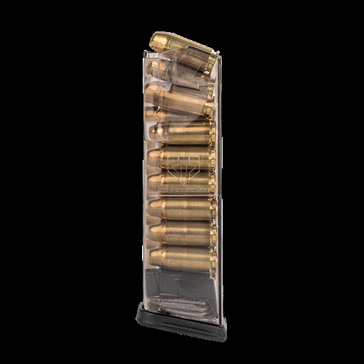 Picture of Elite Tactical Systems Group Elite Tactical Systems Group, Magazine, 40S&W, 16 Rounds, Fits Glock 22/23/27, All Generations, Polymer, Clear, Flush Fit in G22 GLK-22 GLK22