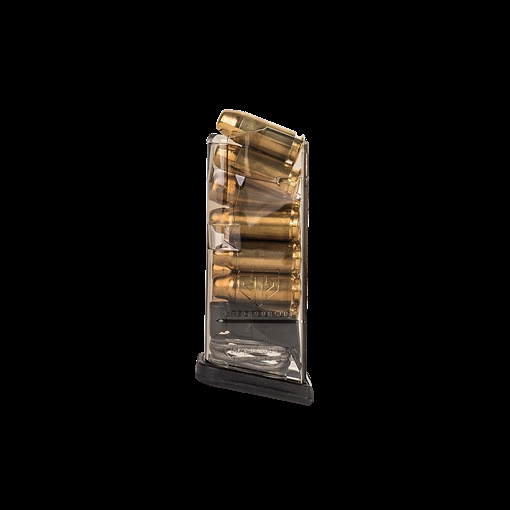 Picture of ETS Group Pistol Mags 9rd 40 S&W Compatible w/ Glock 27 Clear Polymer GLK27