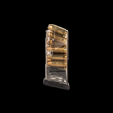 Picture of ETS Group Pistol Mags 9rd 40 S&W Compatible w/ Glock 27 Clear Polymer GLK27