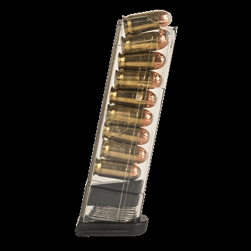 Picture of ETS Group Pistol Mags 9rd Extended 380 ACP Compatible w/Glock 42 Clear Polymer GLK429