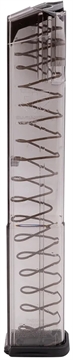 Picture of Elite Tactical Systems Group Elite Tactical Systems Group, Magazine, 9MM, 32 Rounds, Fits Glock 17/19/26, All Generations, Polymer, Clear GLK-18G2 GLK18G2