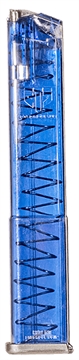 Picture of Elite Tactical Systems Group Elite Tactical Systems Group, Magazine, 9MM, 32 Rounds, Fits Glock 17/19/26, All Generations, Polymer, Blue GLK-18G2BLU GLK18G2BLU